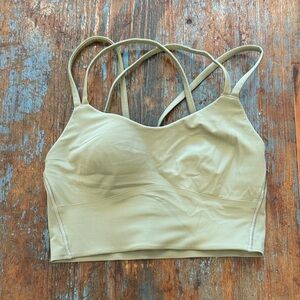 Lululemon Athletica Beige Sports Bra